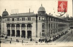 CPA Marseille Hotel Des Postes Et Telegraphes