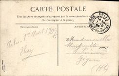 VINTAGE POSTCARD Arles Arlesienne With the Cloister Folklore