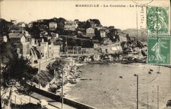 CPA Marseille La Corniche 
