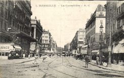 CPA Marseille La Cannebiere