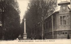 CPA Aix En Provence Cours Des Arts Et Metiers