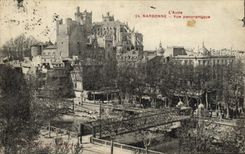 CPA L'Aude Narbonne Vue Panoramique