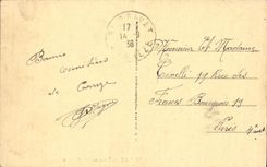 VINTAGE POSTCARD Holy Interior Privat Of the Church