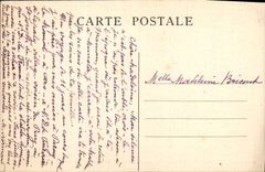 VINTAGE POSTCARD Ars Bas Relief Of the Furnace bridge Of Hunting Ordination Of the Saint Cleans With the Priesthood In La Chapelle Great seminar of