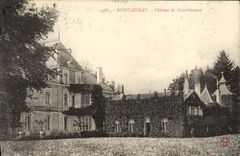 VINTAGE POSTCARD Montagnat Castle De Noirefontaine