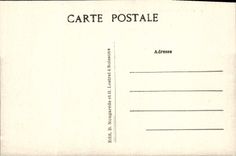 VINTAGE POSTCARD Laon View Taken Of the Tank St Vincent