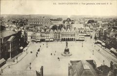 VINTAGE POSTCARD Northern Saint Quentin View Dimension