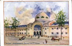 CPA Vichy Etablissement Thermal De 1ere Classe
