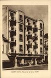 VINTAGE POSTCARD Orient Hotel Places Vichy Station
