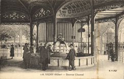 CPA Vichy Source Chomel