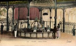 CPA Vichy Source Chomel