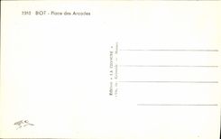 MODERN CARD Biot Places Arcades