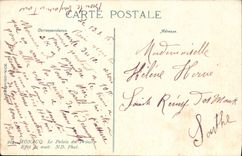 VINTAGE POSTCARD Monaco the Palate Of the Prince Night effect