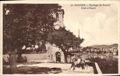 CPA Cannes Horloge Du Suquet 