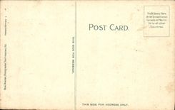 POSTAL San Francisco California de la VENDIMIA que mira para arriba el mercado