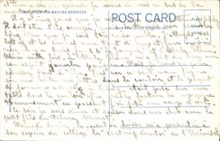 CPA Avalon Bay From Wrigley's Gardens Catalina Island California