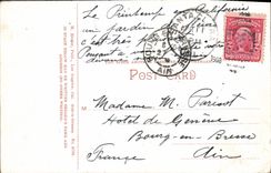 CPA Entrance To A California Bungalow