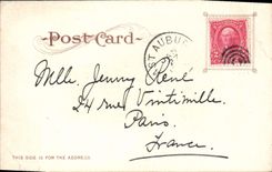 POSTAL Sutter S Sacramento fuerte caloría de la VENDIMIA antes de la restauración