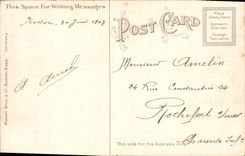 VINTAGE POSTCARD City Not And Marine Park South Boston Farmhouse