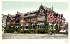 VINTAGE POSTCARD The Art Museum Boston Farmhouse