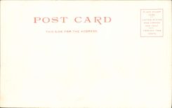 VINTAGE POSTCARD The Art Museum Boston Farmhouse