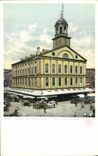 VINTAGE POSTCARD Faneuil Hall Boston Farmhouse