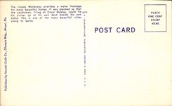 Vía navegable de la POSTAL de la VENDIMIA en los aguilones coralinos la Florida