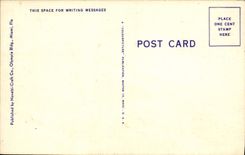 VINTAGE POSTCARD Hotel Row Overlooking Bayfront Park Miami Florida