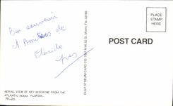 CPM Aerial View Of Ket Biscayne From The Atlantic Ocean Florida