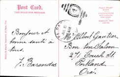 VINTAGE POSTCARD Washington Park El Paso Tex