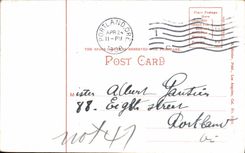 Cemento de Portland del mineral de la calle de rey Street From Washington de la POSTAL de la VENDIMIA