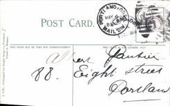 Cemento de Portland del mineral de la catarata de Williamette de la POSTAL de la VENDIMIA