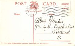 VINTAGE POSTCARD Beautiful Oregon Cow Creek Canon