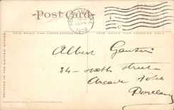 Opinión general de la POSTAL de la VENDIMIA en los robles Portalnd Oregon