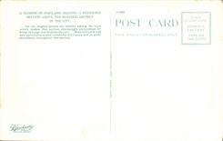 La POSTAL de la VENDIMIA tiene ojeada de alturas que el cemento de Portland tiene sección de la residencia sobre el distrito financiero del cemento de Portland del mineral