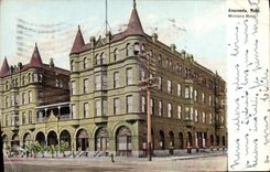 VINTAGE POSTCARD Anaconda Mount Montana Hotel