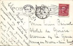 VINTAGE POSTCARD Anaconda Mount Montana Hotel