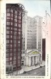 VINTAGE POSTCARD Citizens Savings Loan Co Building Cleveland Ohio