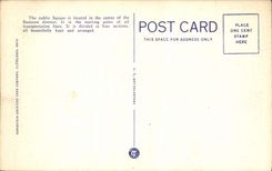 VINTAGE POSTCARD Public Public garden Looking Southeast Cleveland Ohio