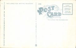 VINTAGE POSTCARD Hand Street North From Millet Akron Ohio