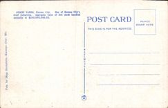VINTAGE POSTCARD Scene in Sock Yards Kansas City Mo