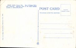 VINTAGE POSTCARD Scene In Stock Yards Kansas City Mo