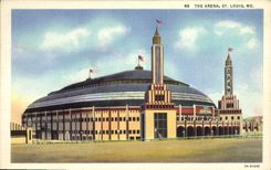 VINTAGE POSTCARD The Arena St Louis Mo