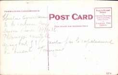 VINTAGE POSTCARD Willis Wood theater Kansas City Mo The sultan off Sulu