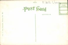 VINTAGE POSTCARD Hand Street South From St Kansas City Mo