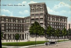 VINTAGE POSTCARD St Joseph Hospital Kansas City Mo