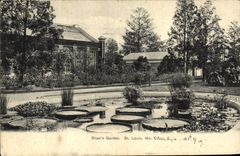 VINTAGE POSTCARD Shaw' S Garden St Louis