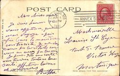 VINTAGE POSTCARD Band Pagoda Forest Park St Louis