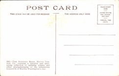 VINTAGE POSTCARD Martha Washington Spinning Room MT Vernon