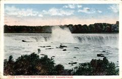 VINTAGE POSTCARD Shoe Falls From Terrapin Not Niagara Falls